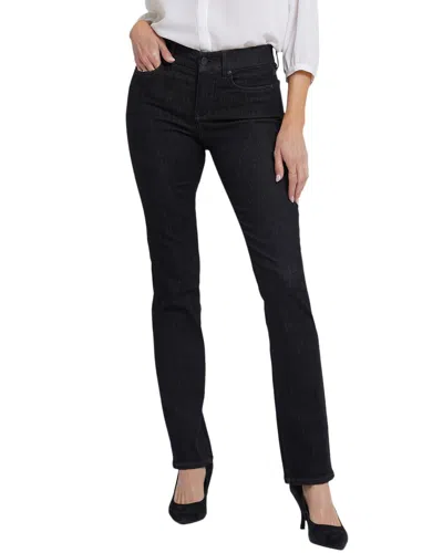 Nydj Marilyn Eternity Straight Leg Jean In Black
