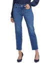 Nydj Women's Marilyn Ankle Frayed Hems Jeans