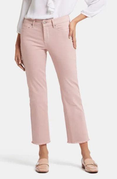 NYDJ NYDJ MARILYN FRAYED ANKLE STRAIGHT LEG JEANS