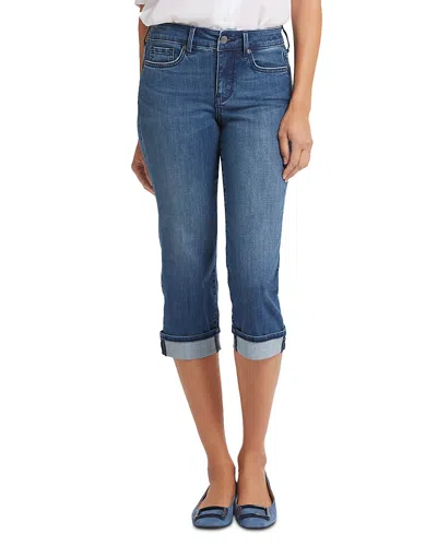 NYDJ MARILYN HIGH RISE CROPPED CUFFED JEANS
