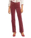 Nydj Marilyn Womens Denim Mid-rise Straight Leg Jeans In Husk