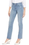 Nydj Marilyn High Waist Cool Embrace Straight Leg Jeans In Angel