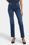 Nydj Marilyn High Waist Cool Embrace Straight Leg Jeans In Rio Rapids