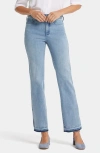 Nydj Marilyn High Waist Release Hem Ankle Straight Leg Jeans In Big Skies