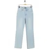 Nydj Joni Womens High Rise Relaxed Capri Jeans In Blue