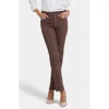 Nydj Marilyn Coffee Bean Straight Leg Jean In Coffee Bean