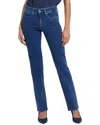 Nydj Marilyn Hollywood Indigo Straight Leg Jean In Blue