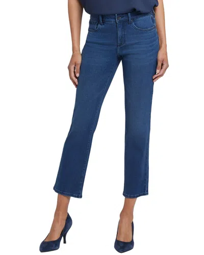 NYDJ NYDJ MARILYN IBIZA BLUES STRAIGHT LEG JEAN