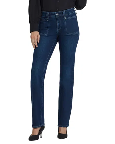 Nydj Marilyn Ink Skyline Straight Leg Jean In Blue