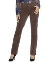 Nydj Marilyn Mink Straight Leg Jean In Brown