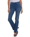 Nydj Marilyn Mission Blue Straight Leg Jean In Blue