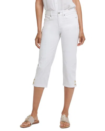 Nydj Marilyn Optic White Crop Jean