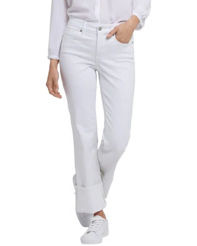 NYDJ NYDJ MARILYN OPTIC WHITE STRAIGHT LEG JEAN