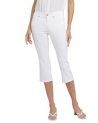 Nydj Marilyn Optic White Straight Leg Jean