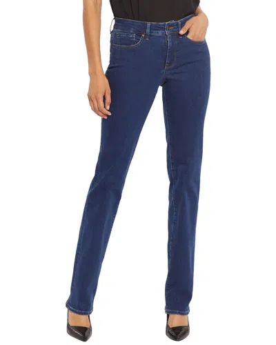 Nydj Petite Sheri Slim Pull On Jeans In Blue