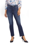 Nydj Marilyn Release Hem High Waist Ankle Straight Leg Jeans In Wonderland