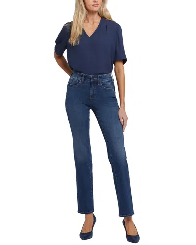 Nydj Marilyn Rio Rapids Straight Leg Jean In Blue