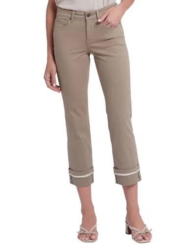 Nydj Marilyn Saddlewood Ankle Crop Jean In Gray