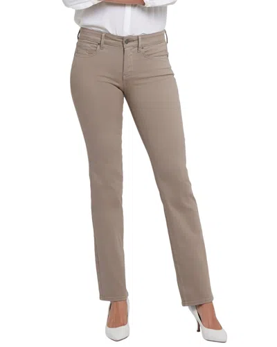 NYDJ MARILYN SADDLEWOOD STRAIGHT LEG JEAN