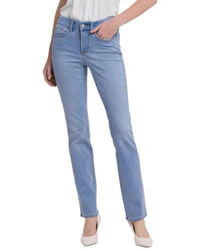 Nydj Marilyn Santiago Sea Straight Leg Jean In Blue