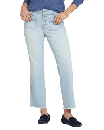 Nydj Marilyn Sky Valley Straight Leg Jean In White
