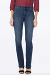 Nydj Marilyn Straight Jean In Bernal Wash In Multi