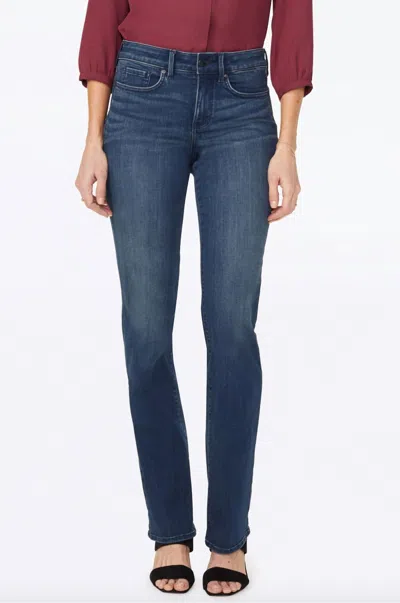 Nydj Marilyn Straight Jean In Bernal Wash In Multi