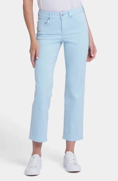 Nydj Marilyn Straight Leg Ankle Jeans In Blue