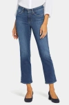 Nydj Marilyn Straight Leg Ankle Jeans In Blue
