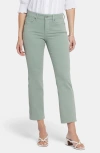 Nydj Marilyn Straight Leg Ankle Jeans In Green
