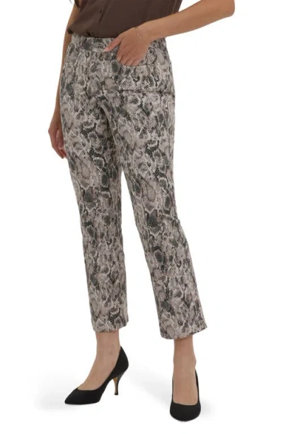 Nydj Marilyn Straight Leg Ankle Jeans In Multi