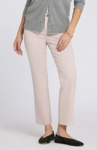 Nydj Marilyn Straight Leg Ankle Jeans In Pink