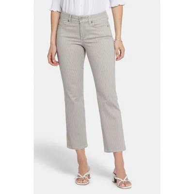 Nydj Marilyn Straight Leg Ankle Jeans In Sandbar Stripe