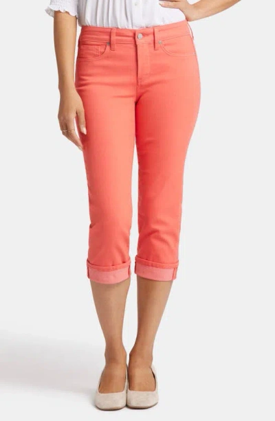 Nydj Marilyn Straight Leg Capri Jeans In Fruit Punch