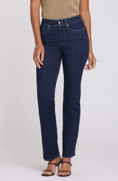 Nydj Marilyn Straight Leg Jeans In Blue