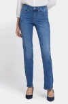 Nydj Marilyn High Waist Straight Leg Jeans In Fairmont