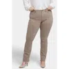 Nydj Marilyn Utility Straight Leg Jeans In Saddlewood