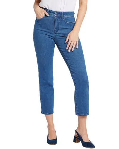 Nydj Marilyn Treasured Straight Leg Jean In Brown