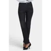 Nydj Marilyn Utility Straight Jeans In Black
