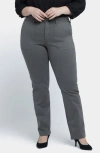 Nydj Marilyn Utility Straight Leg Jeans In Vine Leaf