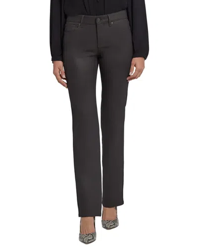 NYDJ MARILYN VINTAGE BARNWOOD COATED STRAIGHT LEG JEAN