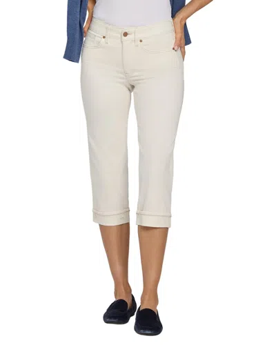 Nydj Marilyn Vintage White Crop Jean In Neutral