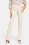 Nydj Marilyn Waist Match Straight Leg Jeans In Feather