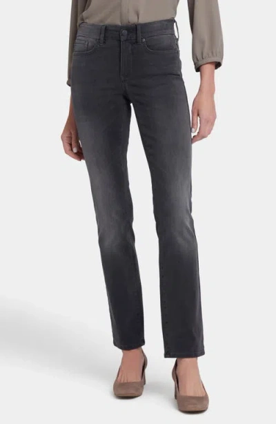 Nydj Marilyn Waist Match Straight Leg Jeans In Murcia Peaks