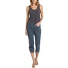 Nydj Marilyn Womens Cuffed Denim Cropped Jeans In Gray