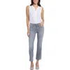 Nydj Marilyn Womens Tummy Slimming Denim Straight Leg Jeans In Multi
