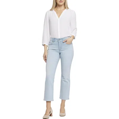 NYDJ MARILYN WOMENS TUMMY SLIMMING DENIM STRAIGHT LEG JEANS