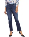 Nydj Marilyn Release Hem High Waist Ankle Straight Leg Jeans In Multi