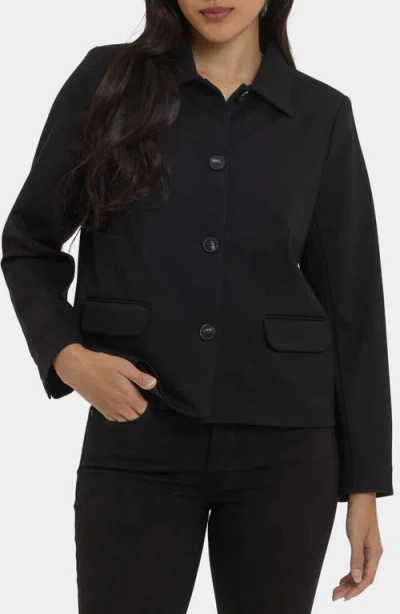 Nydj Meredith Ponte Jacket In Black