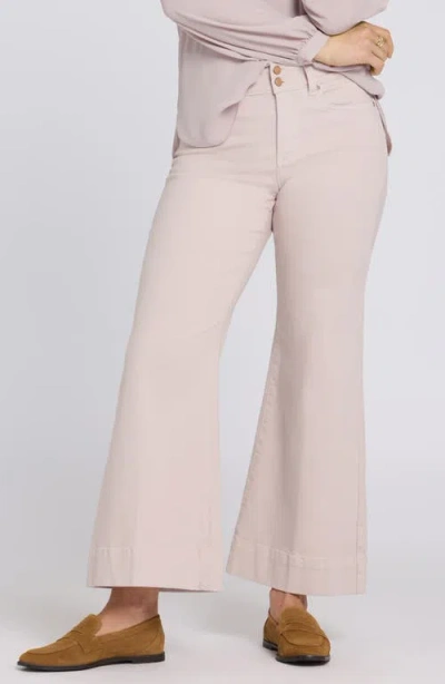 Nydj Mia Cool Embrace® High Waist Palazzo Flare Jeans In Neutral